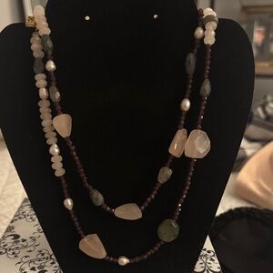Elegant Multi-Stone Necklace
